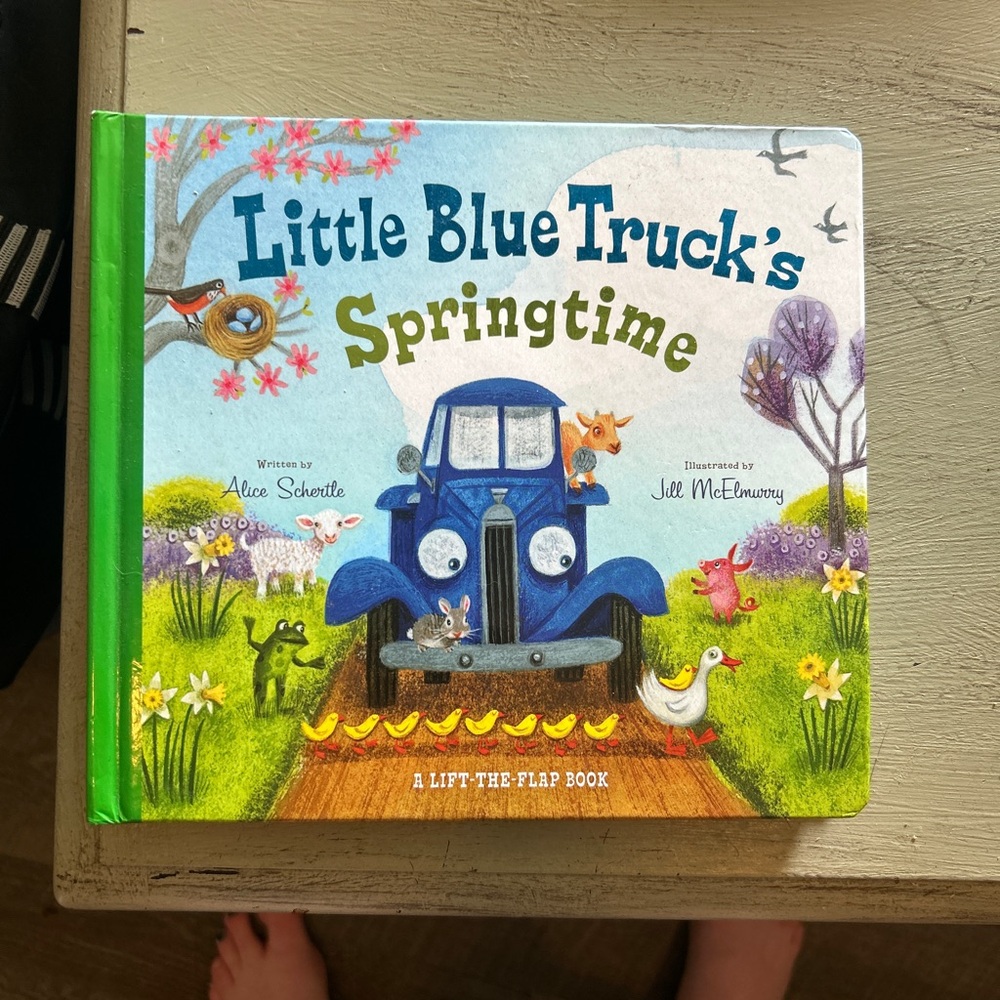 Little Blue Truck's Springtime Book - Picture 1 of 1
